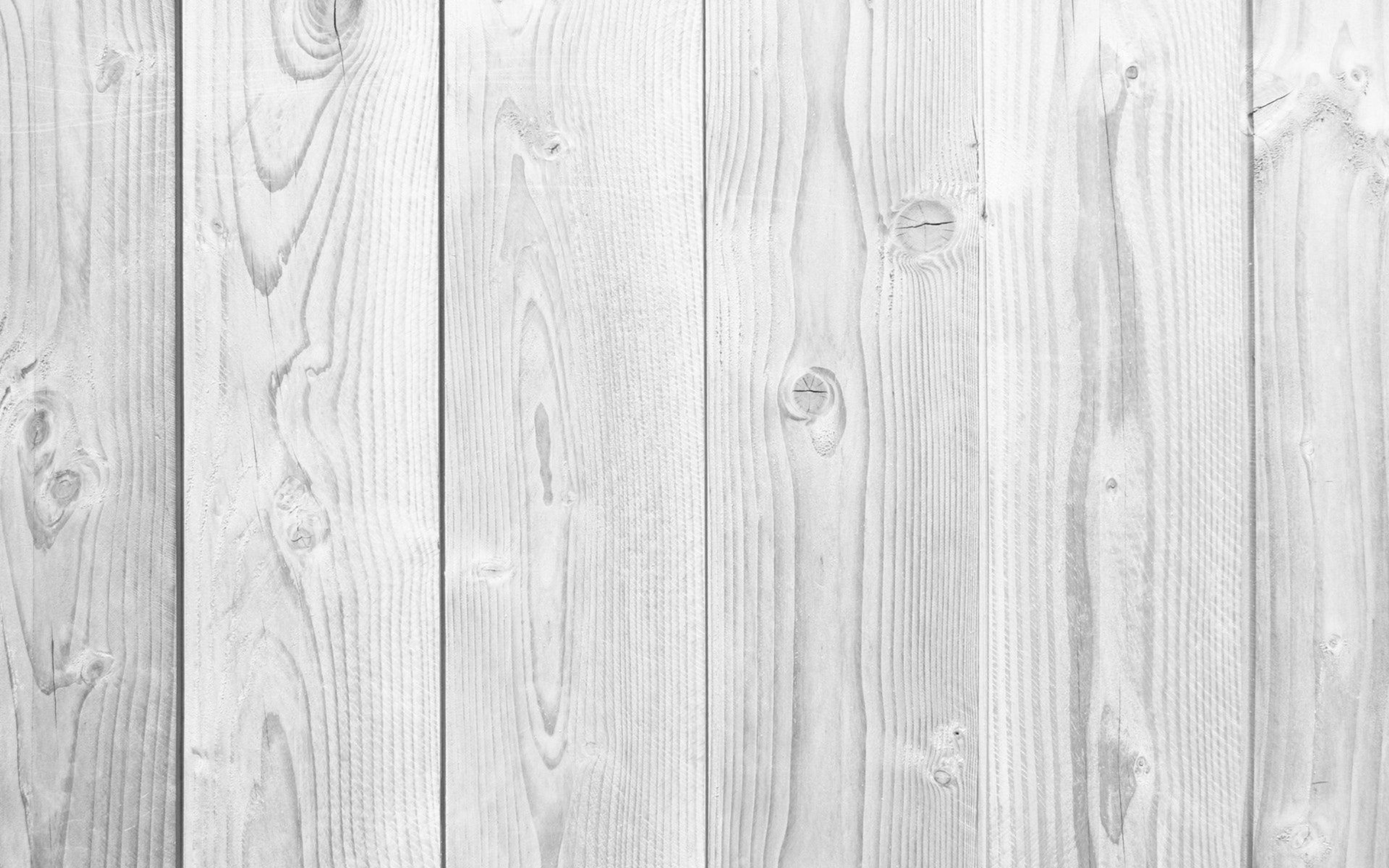 White wooden floor 